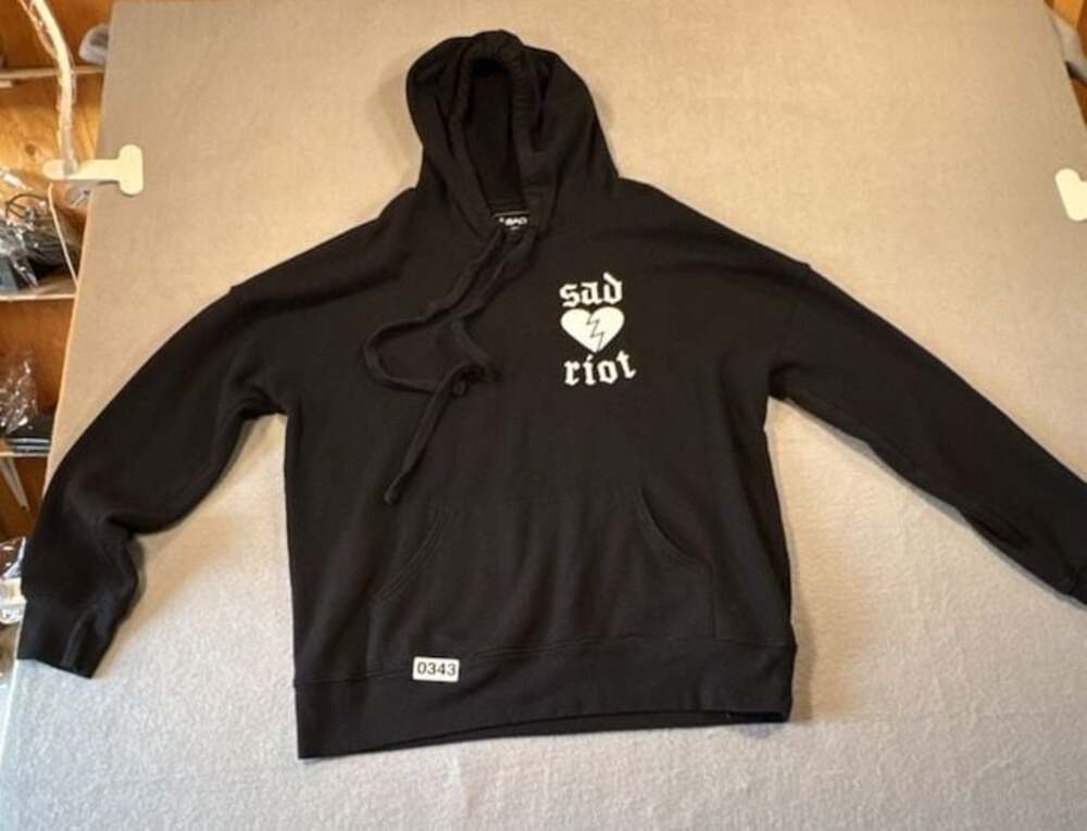 Sad Riot 'Deliver Us' Graphic Pullover Hoodie